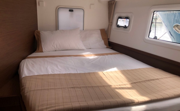 lagoon-42-cabin 4_lagoon-42-cabin Family Sailing Holidays in the Mediterranean areas of Greece, Italy, Spain and France. - Lagoon 42 - Sunrise | Family Sailing Catamaran Charter