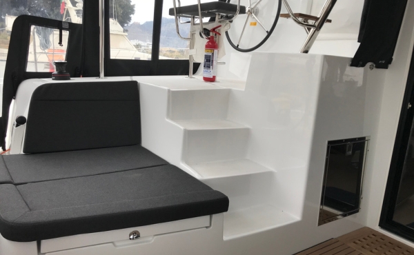 lagoon-42-outdoor-dining 4_lagoon-42-outdoor-dining Family Sailing Holidays in the Mediterranean areas of Greece, Italy, Spain and France. - Lagoon 42 - Sunrise | Family Sailing Catamaran Charter