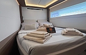 7_cabin-lagoon46-eliblu Family Sailing Holidays in the Mediterranean areas of Greece, Italy, Spain and France. - Lagoon 46 ELIBLU | Family Sailing Yacht Sicily